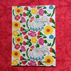 NWT VTG Marimekko "Charles" Chicken Jigsaw Puzzle 24 pc.